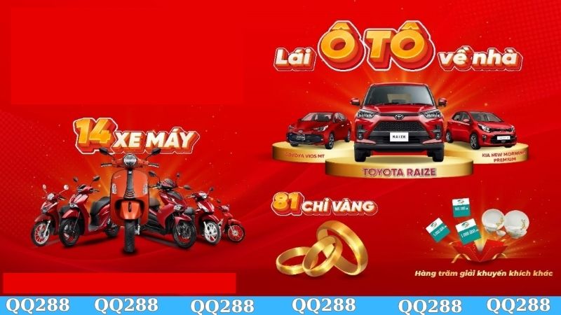 Chương trình rút thăm nhận ngay ô tô siêu xịn